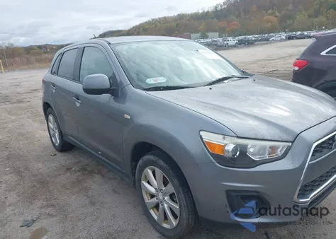 2014 Mitsubishi Outlander Sport Es z USA, uszkodzony, nr VIN 4A4AR3AU4EE024432